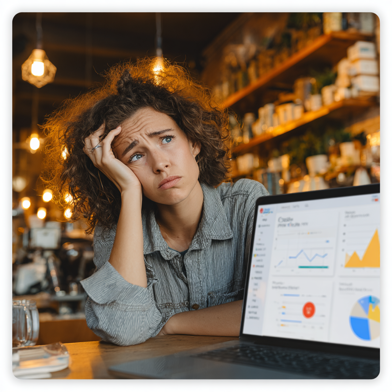 Translating complex Google Ads data into a clear growth chart for small business success.